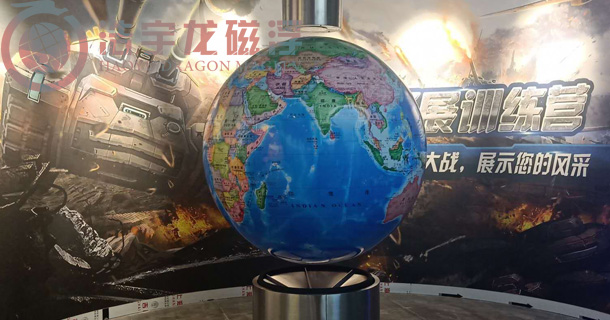 山东***博物馆-大型磁悬浮地球仪