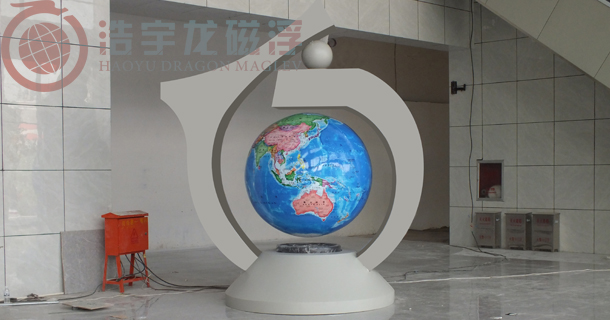 河南***企业展厅-大型磁悬浮地球仪
